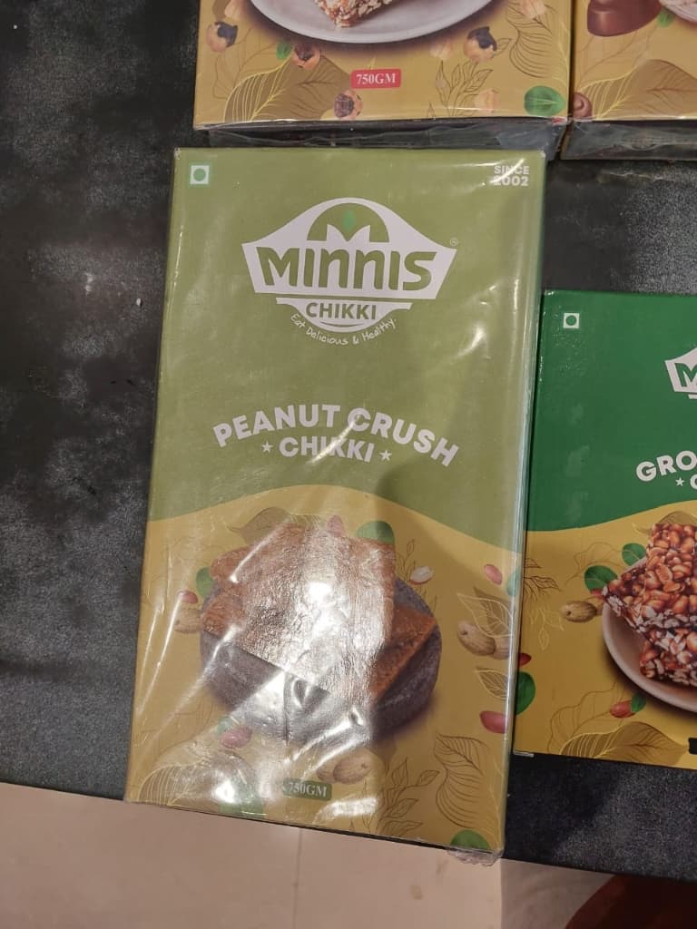 Peanut Crush Chikki (750g) - Mali International export product