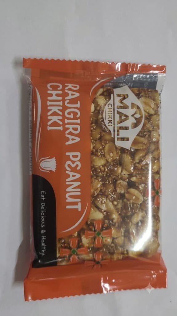 Rajgira Peanut Chikki